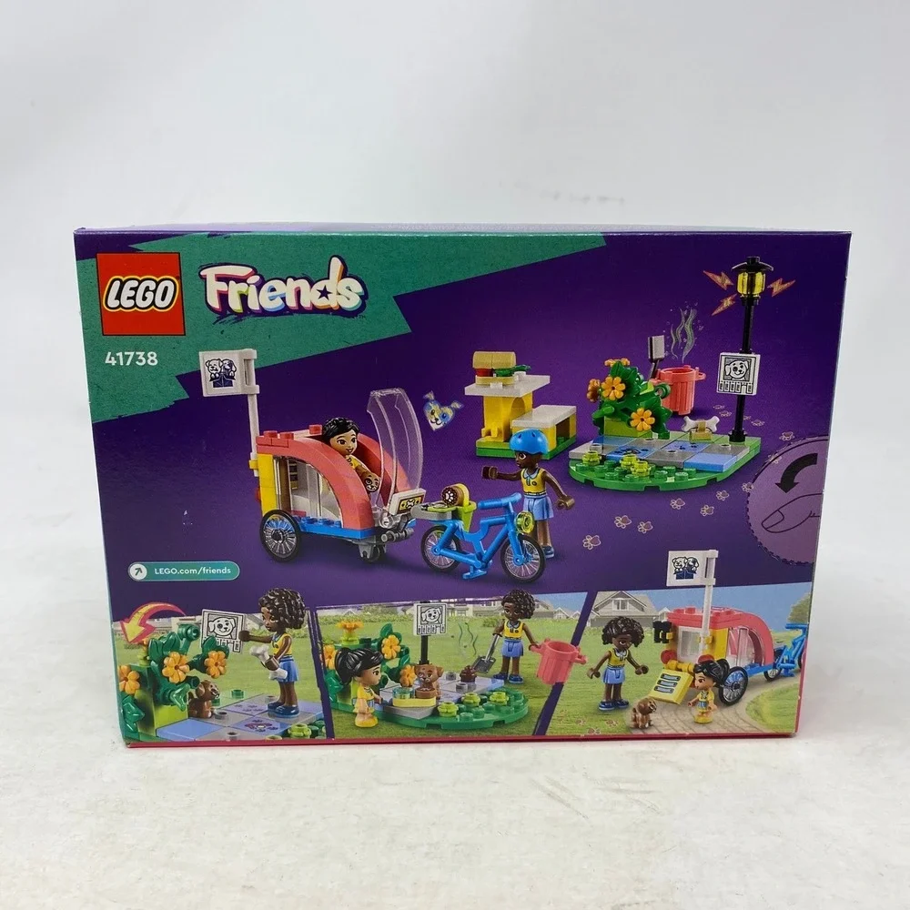 LEGO Friends Dog Rescue Bike 41738 Building Set 125 Pieces‎ Aliya Victoria New